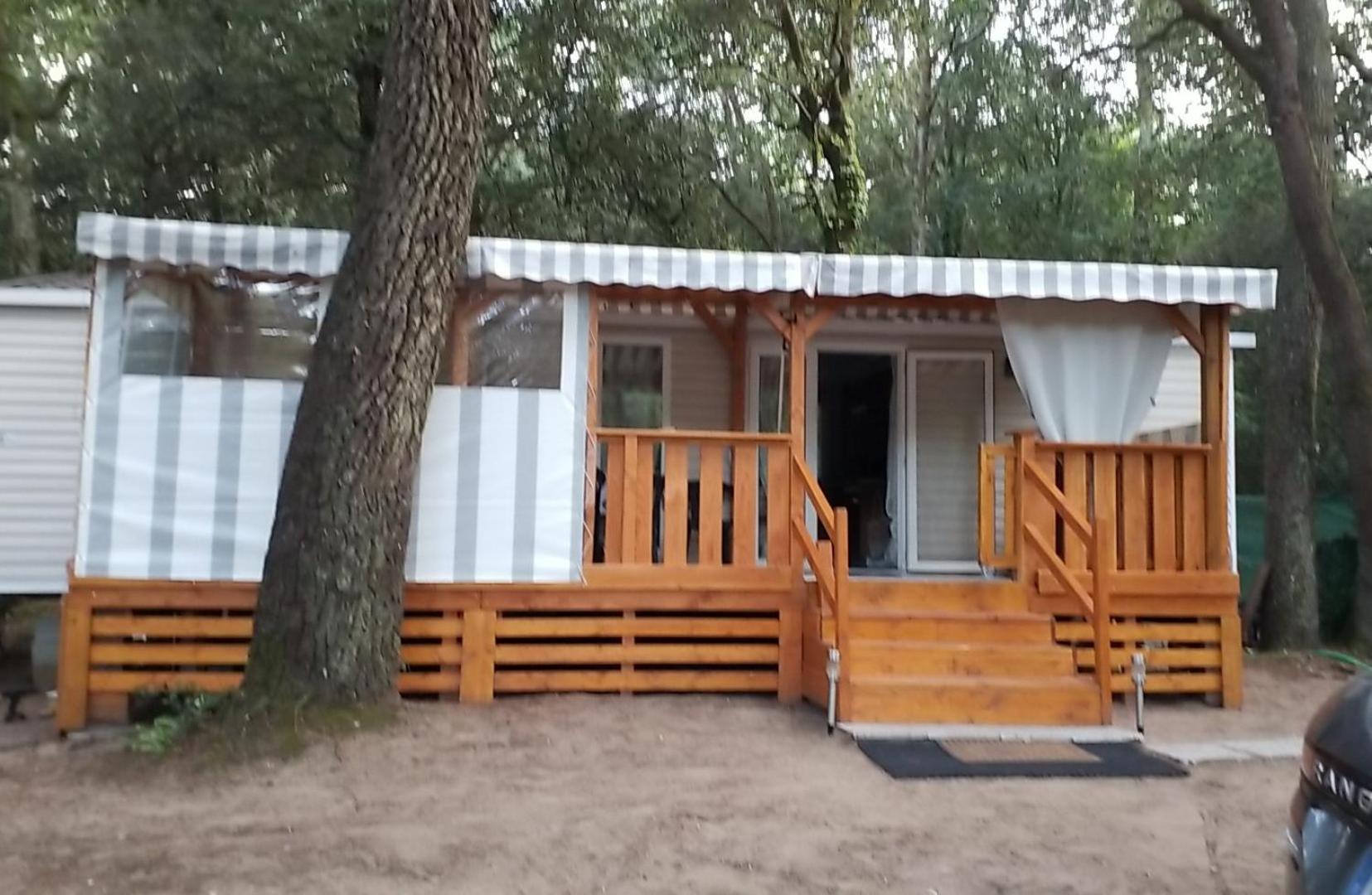 Mobil Home Aventura 6-8 Personnes Tout Confort Сен-Бревен-ле-Пен Екстериор снимка