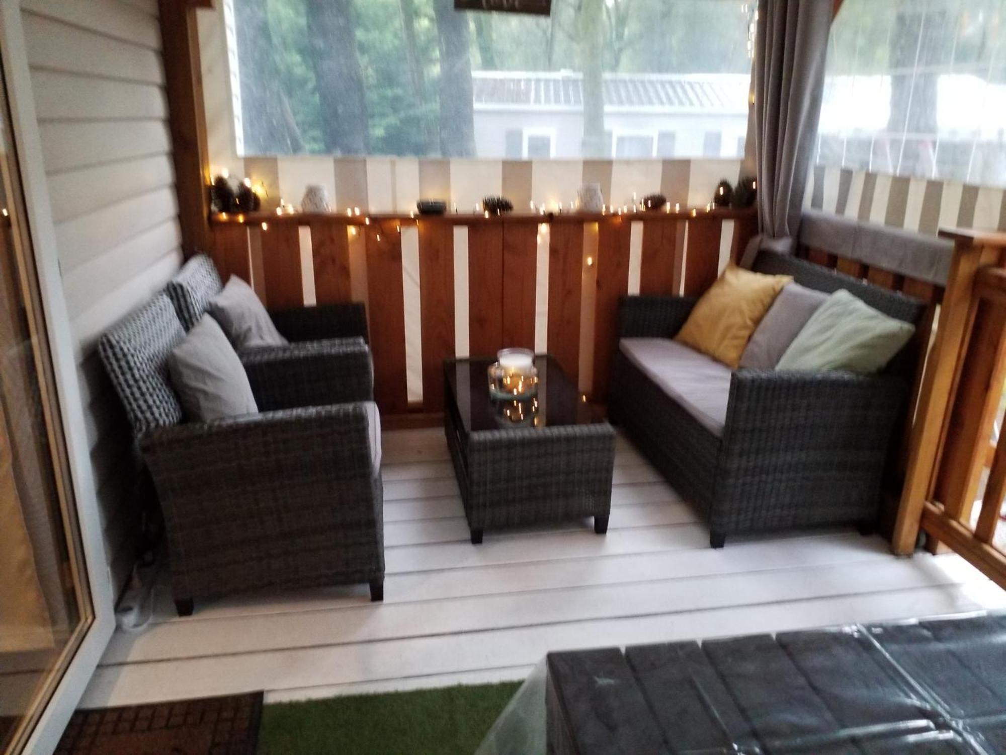 Mobil Home Aventura 6-8 Personnes Tout Confort Сен-Бревен-ле-Пен Екстериор снимка